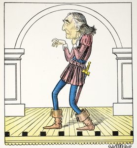 I Art, Illustration aus dem Struwwelpeter Alphabet, Vers von Harold Begbie von Francis Carruthers Gould